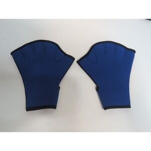 Aqua Gloves Webbed Paddle Swim Gloves Fitness Water Aerobics Size Large